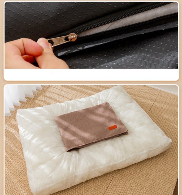 British Style Detachable and Washable All - Season Pet Bed Pad