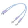 Anti-entanglement double-ended leash for small and medium-sized dogs