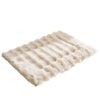 Bubble Fleece and Rabbit Fur Pad