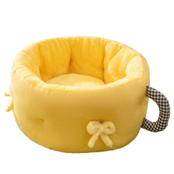 Deep Sleep Tea - cup - shaped Round Pet Bed