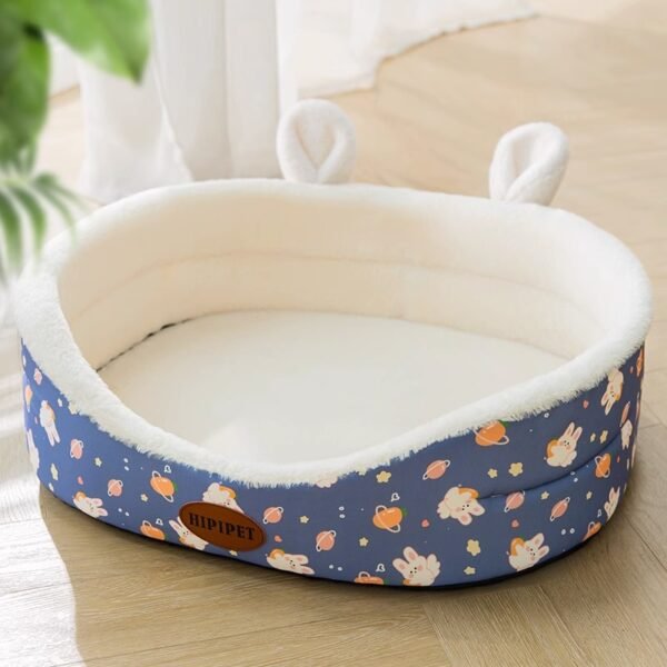 Cute Animal - shaped Irregular Enclosure Pet Bed
