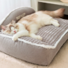 Thick Sofa - style Fleece Pet Bed
