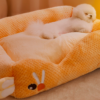 Cartoon Lazy Sleeping Pet Bed