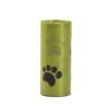 Degradable pet waste bags