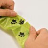 Degradable pet waste bags