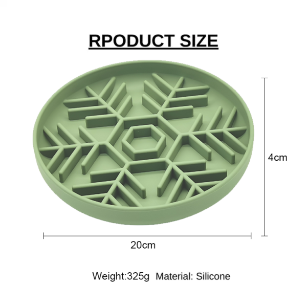 1 Snowflake slow food bowl