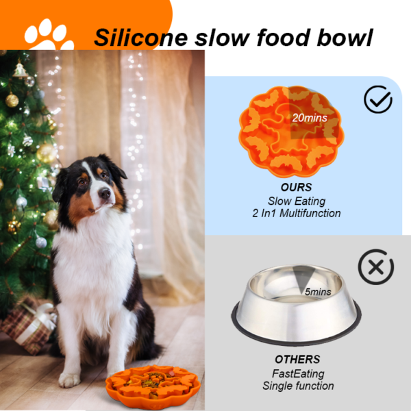 10 Halloween bat slow-feeding Plate
