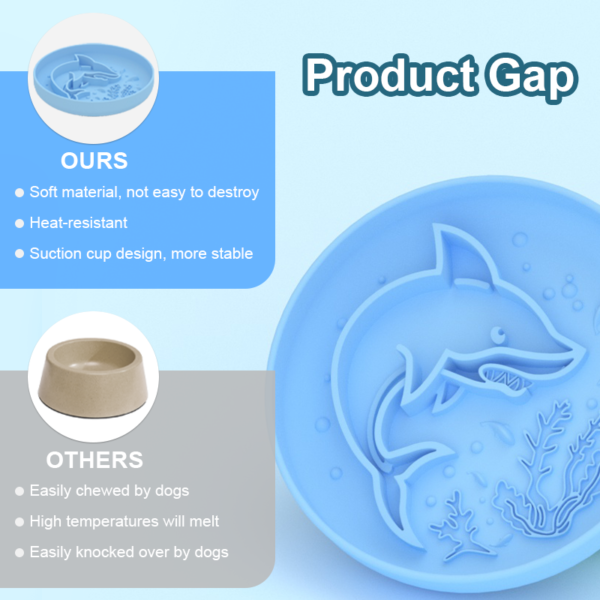 2 Shark slow food bowl