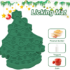 Christmas tree slow food plate