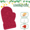 Christmas Mitten Slow Food Plate