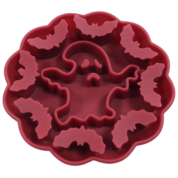 3 Halloween bat slow-feeding Plate