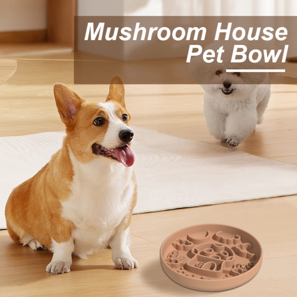 3 Mushroom House Slow Food Bowls