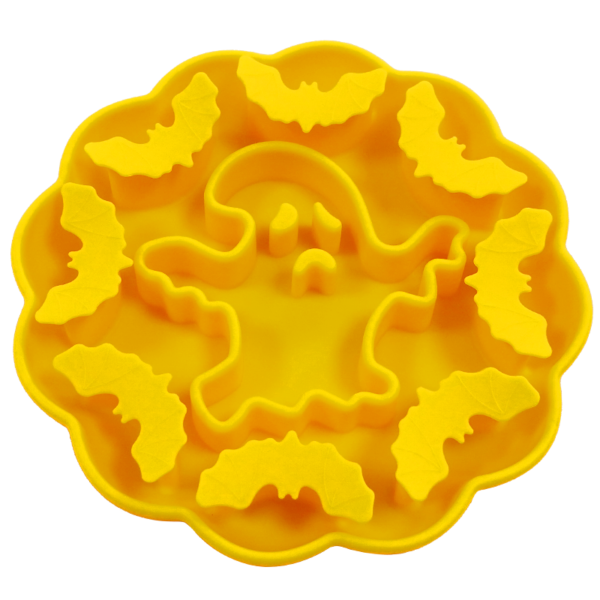 4 Halloween bat slow-feeding Plate