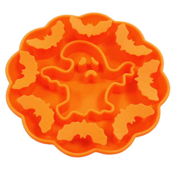 5 Halloween bat slow-feeding Plate