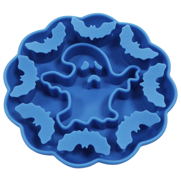 6 Halloween bat slow-feeding Plate
