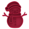 Christmas Snowman Slow Food Plate