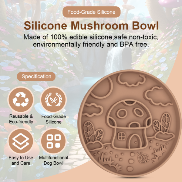 8 Mushroom House Slow Food Bowls
