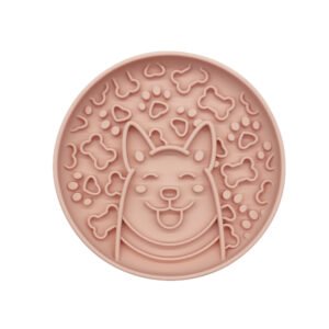 Puppy slow food plate