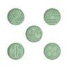 Geometric slow food plate