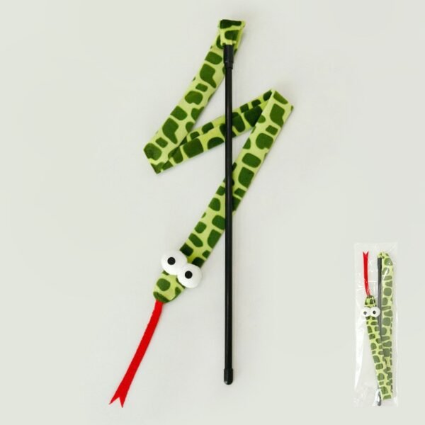 Halloween cat teaser Rattlesnake
