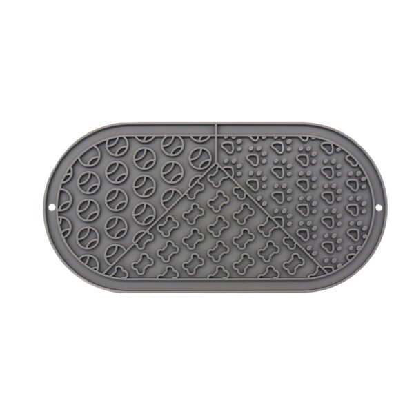O1CN01he6Su01JiRdI1pUfB_!!2215706781062-0-cib Oval wet food slow-feeding placemat