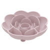BPA Free Easy Clean Rose Shape Slow Feeding Dog Bowl