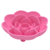BPA Free Easy Clean Rose Shape Slow Feeding Dog Bowl