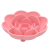 BPA Free Easy Clean Rose Shape Slow Feeding Dog Bowl