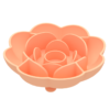 BPA Free Easy Clean Rose Shape Slow Feeding Dog Bowl