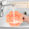BPA Free Easy Clean Rose Shape Slow Feeding Dog Bowl