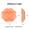 BPA Free Easy Clean Rose Shape Slow Feeding Dog Bowl