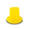 Split chicken feed bucket