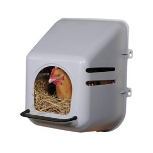 Household rainproof egg laying box