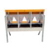 Poultry egg-laying box