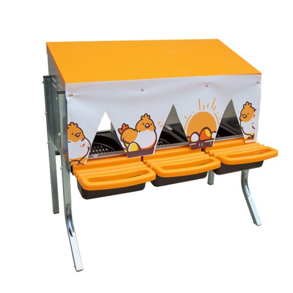 Poultry egg-laying box