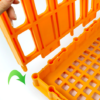 Thickened poultry transport crate