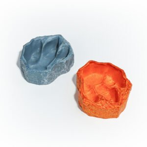 Reptile Habitat Decoration-Footprint food and water bowl
