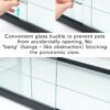 Reptile glass terrarium