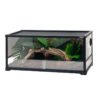 Reptile glass terrarium