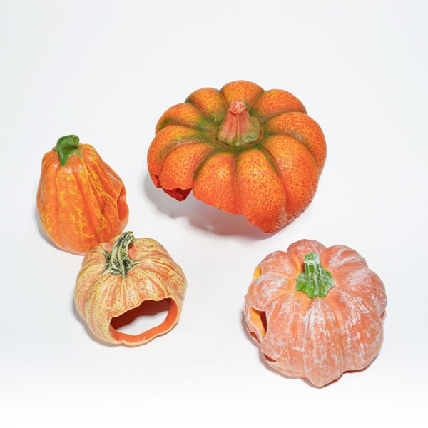 Reptile Habitat Decoration-Pumpkin Hideout