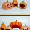 Reptile Habitat Decoration-Pumpkin Hideout