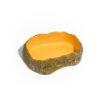 Reptile Habitat Decoration-PVC rock food and water bowl
