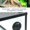 Reptile glass terrarium