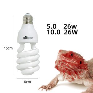 UVB energy-saving spiral calcium supplement lamp for reptiles
