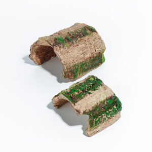 Reptile Habitat Decoration-Bark Shelter