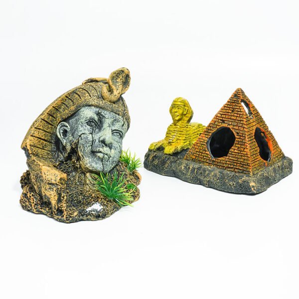 Reptile Habitat Decoration-Pyramid Sphinx, Pharaoh