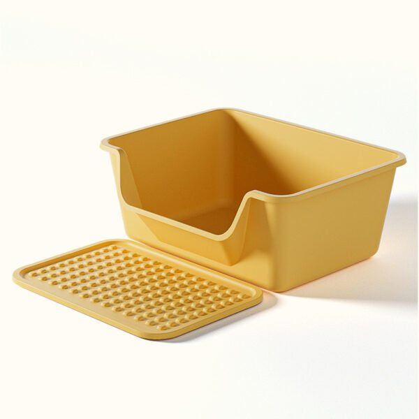 Large Square Cat Litter Box