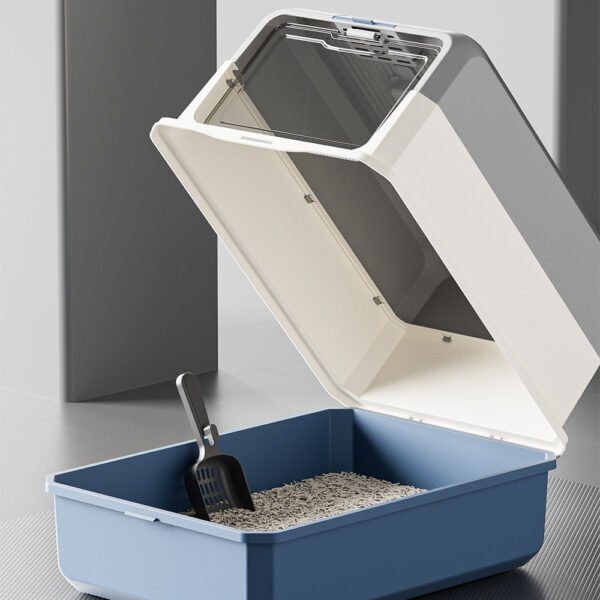 Fully Enclosed Cat Litter Box
