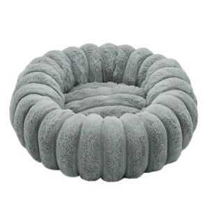 O1CN01rSdt9j1uPKxt6WdGo_!!2219624746029-0-cib Striped Donut Pet Bed