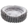 Double-Layer Ribbed Pet Bed